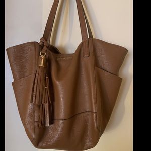 Michael Kors Brown Leather Shoulder Bag